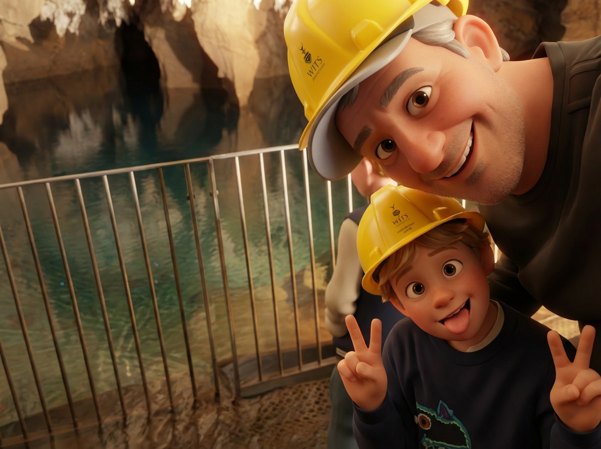 Selfie Sotterraneo - Versione Pixar