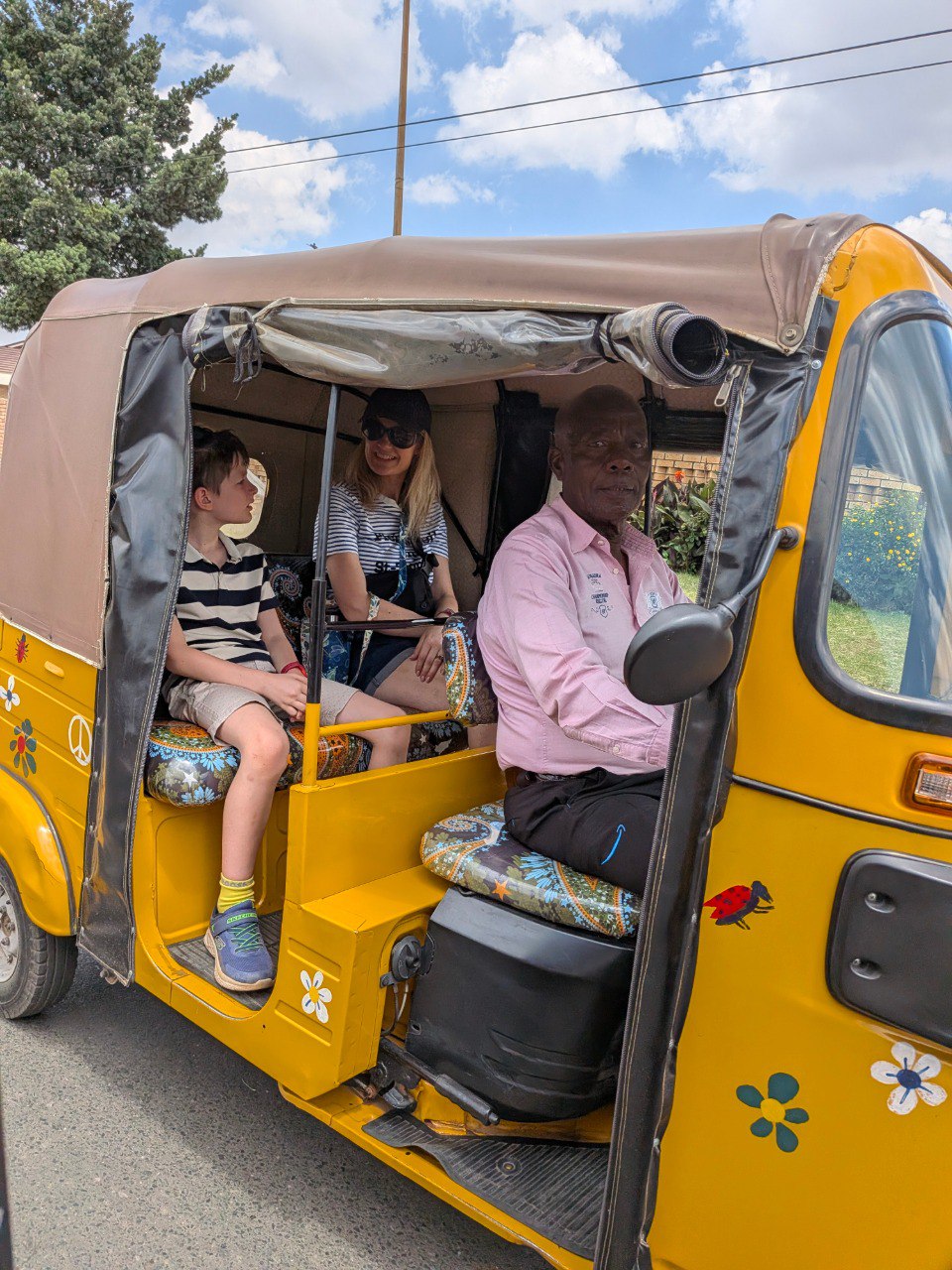 Kate e Ale in Tuk-Tuk