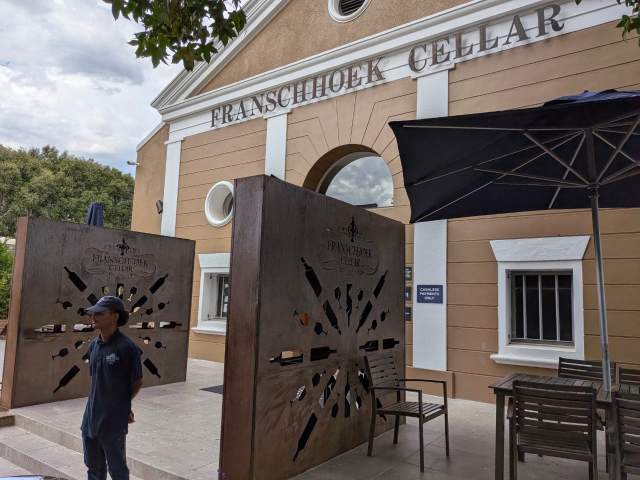 Ingresso di Franschhoek Cellar