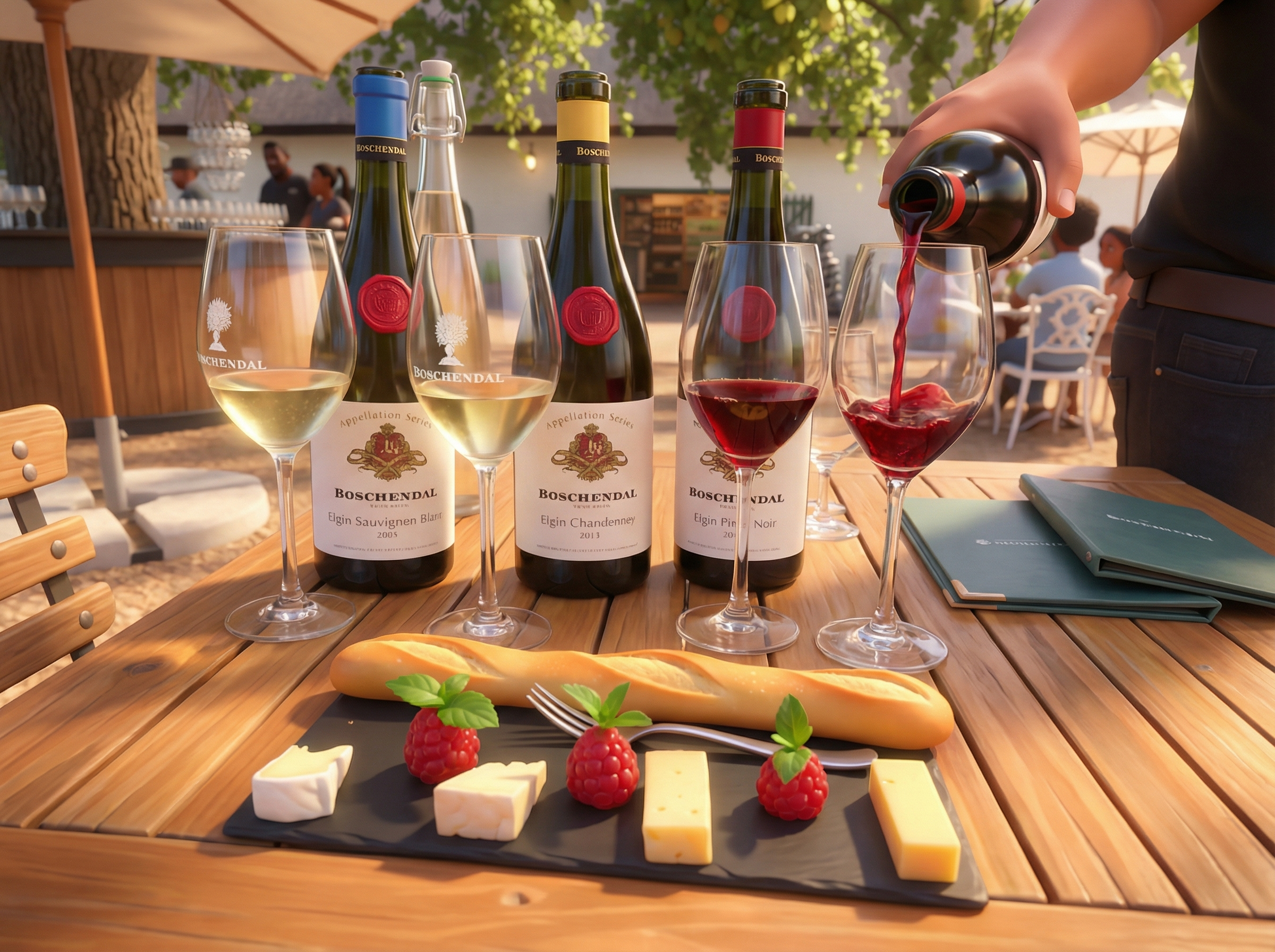 Boschendal Wine & Cheese Tasting