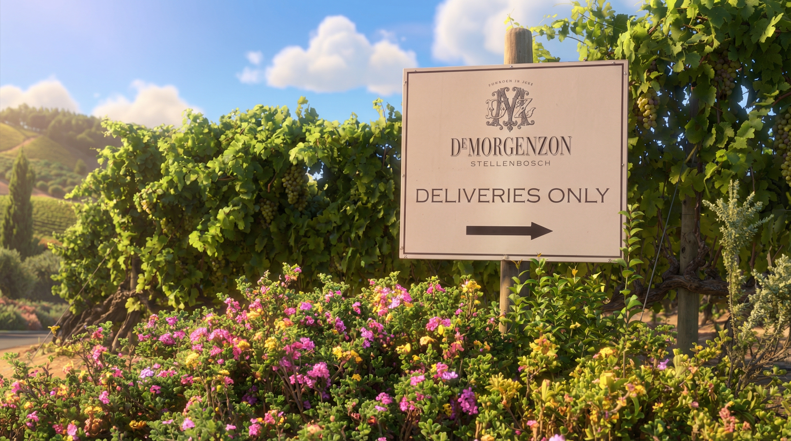 DeMorgenzon Entrance