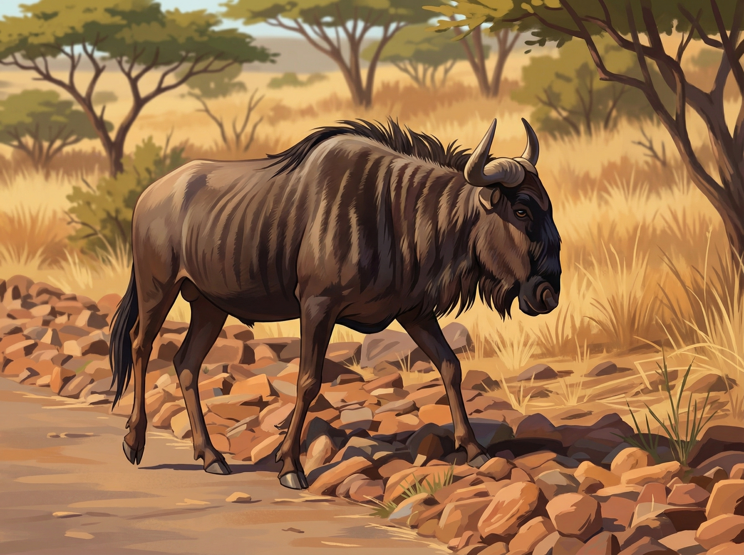 Blue Wildebeest Pixar